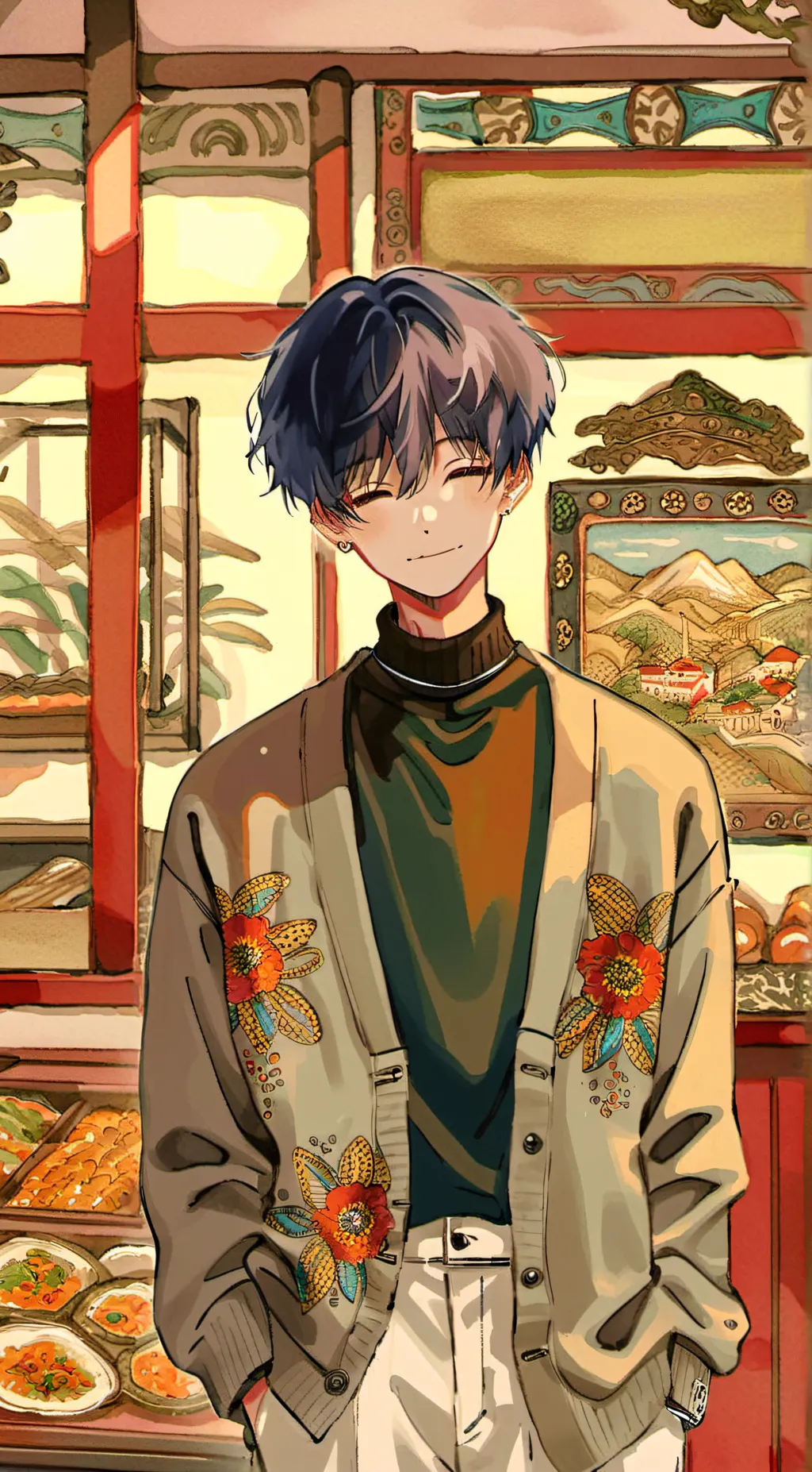 ai character: Takahiro background