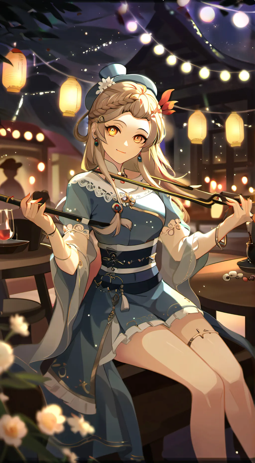 ai character: Lin background