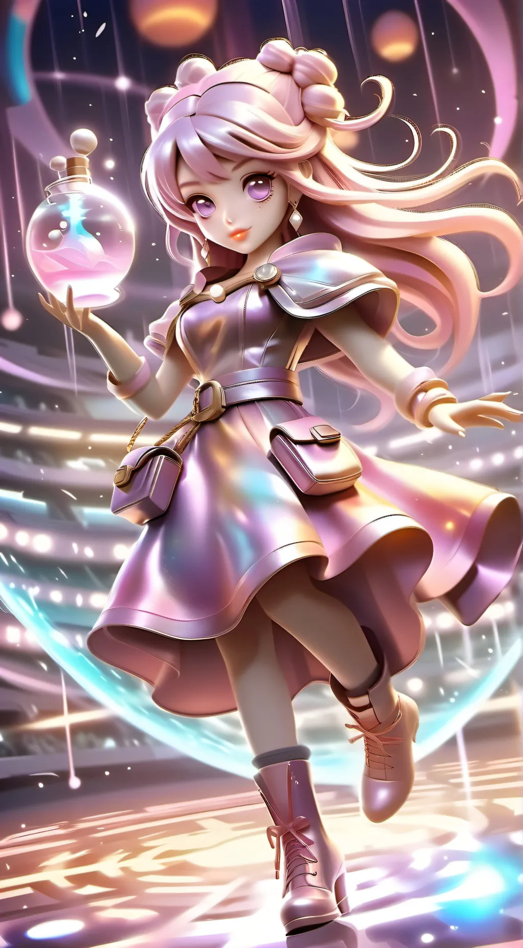 ai character: gender potion  background