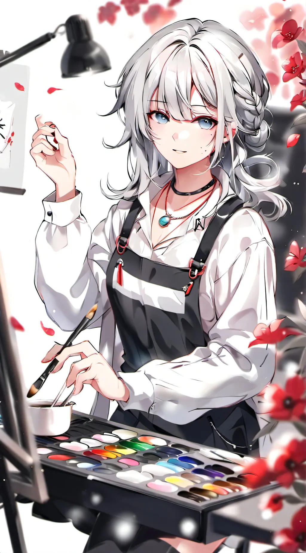 ai character: Shayla  background