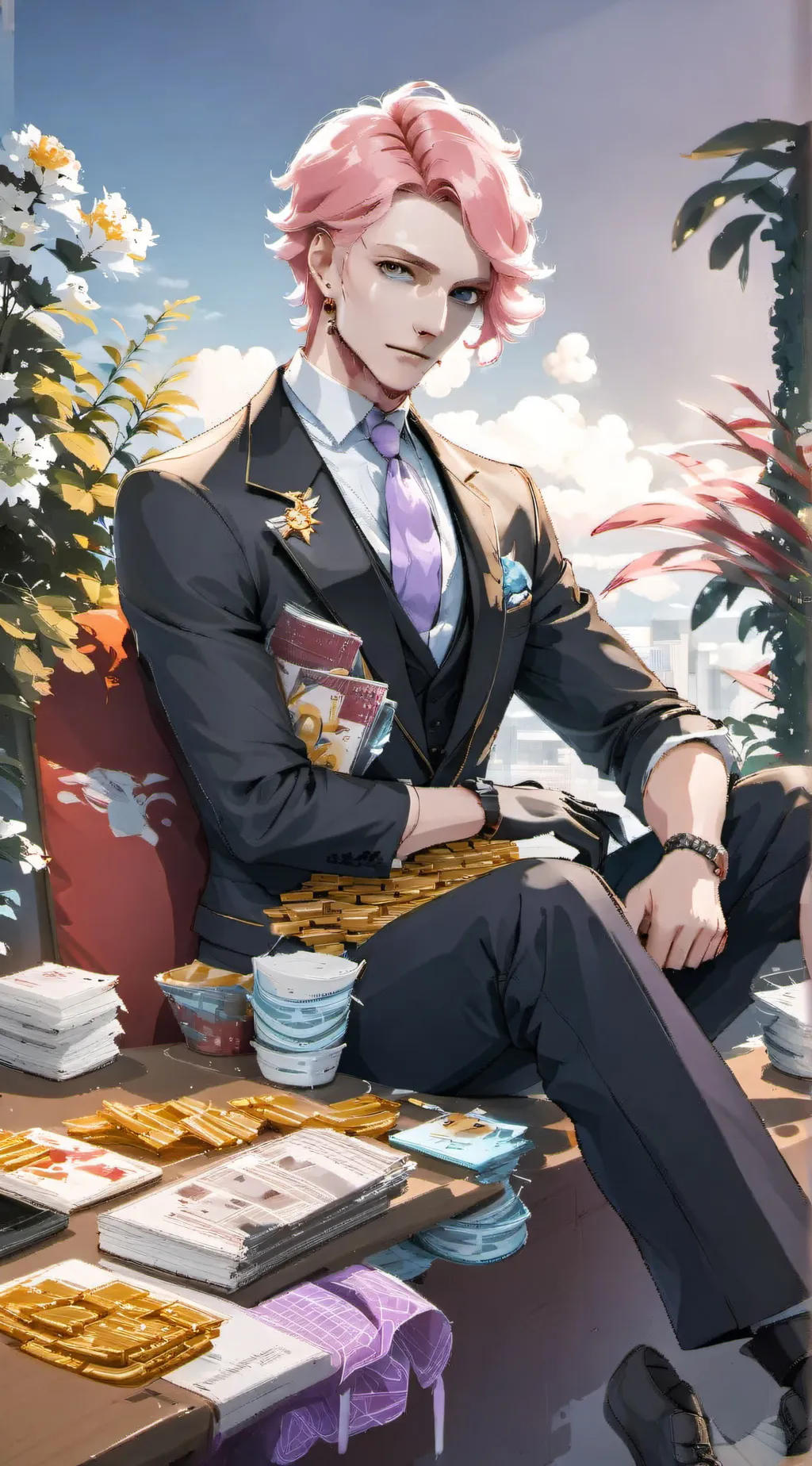 ai character: Luke background