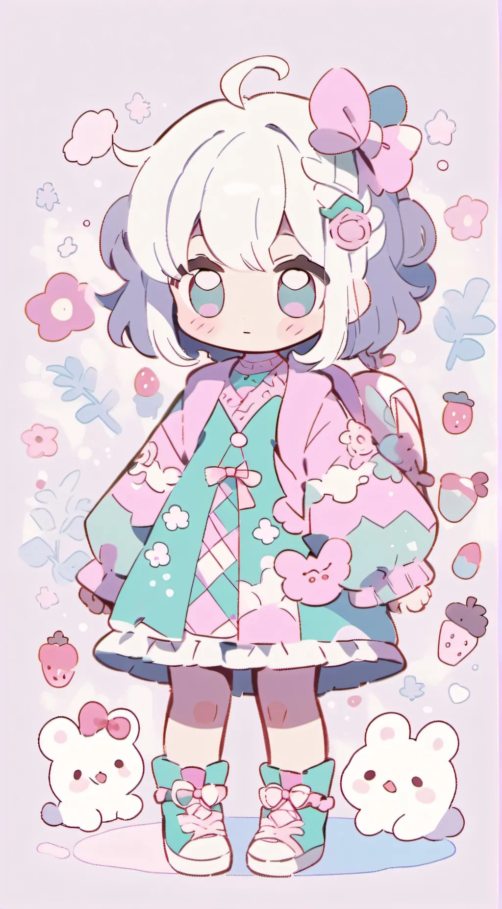 ai character: emily background