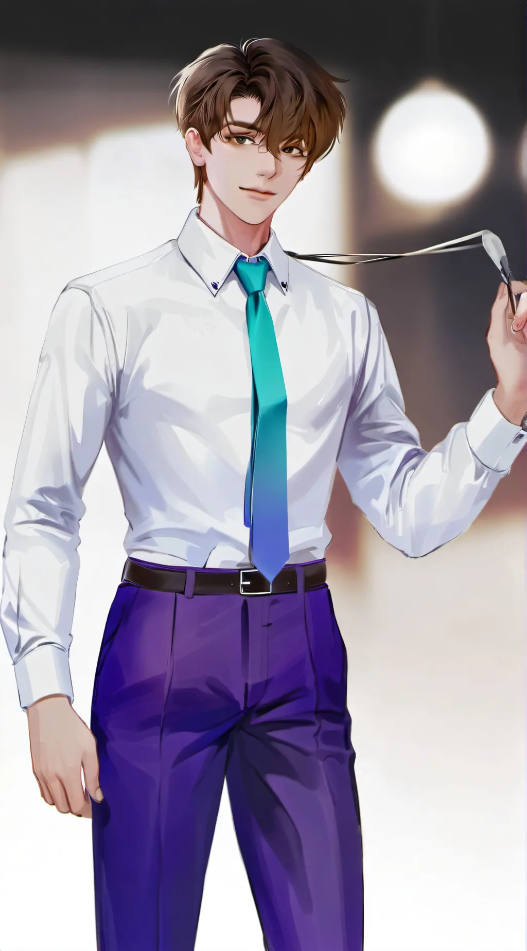 ai character: Michael afton  background