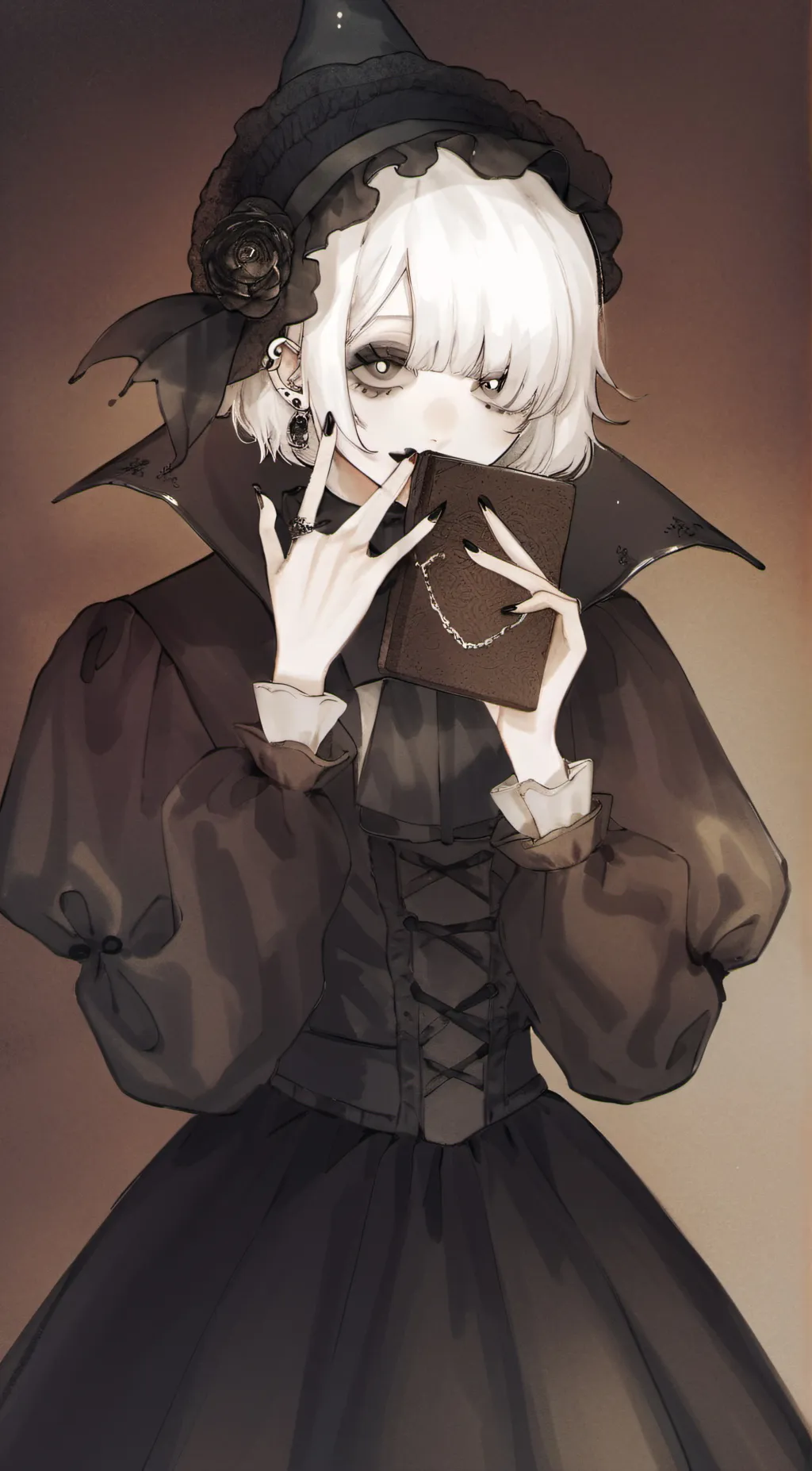 ai character: Dea☕️ background