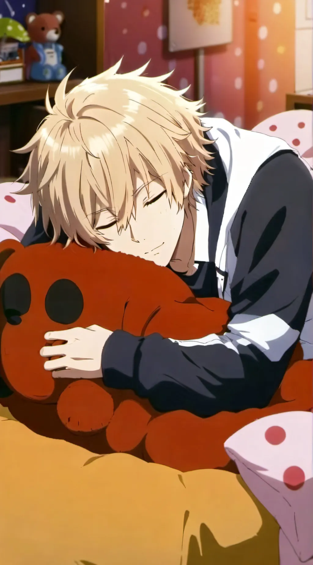 ai character: Bakugo  background