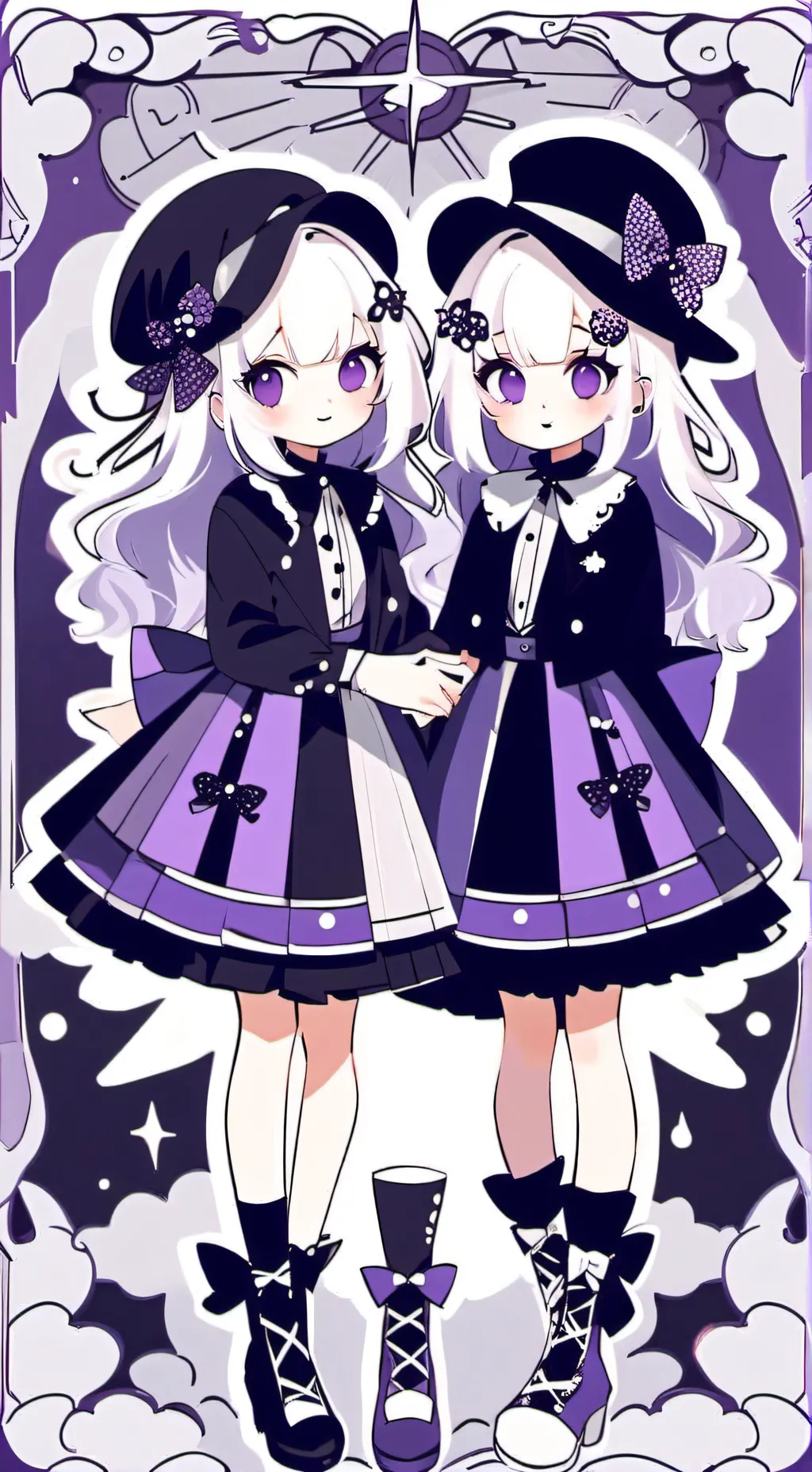 ai character: lisa and nana background