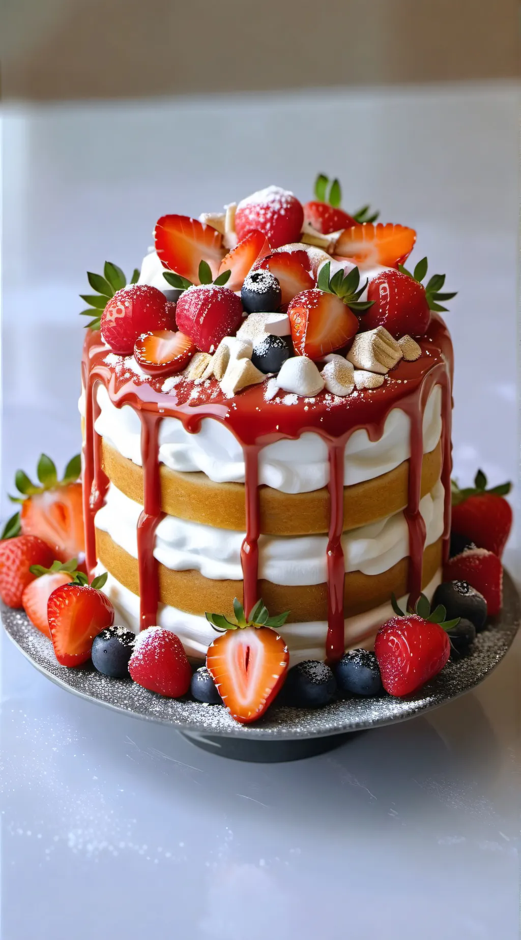 ai character: cakey background