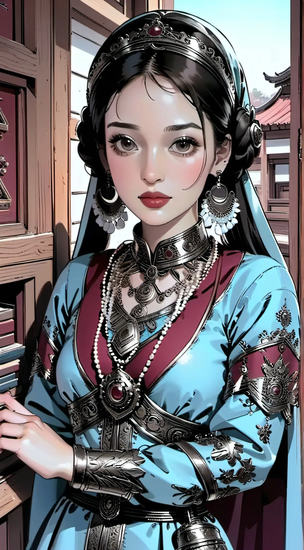 ai character: Sophi  background