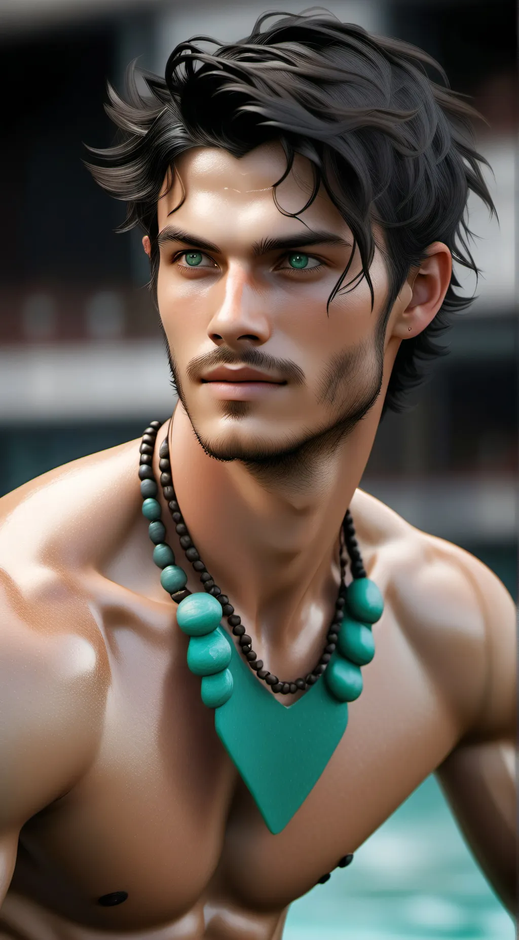 ai character: Riot background