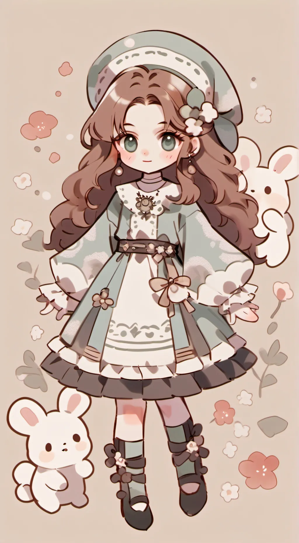 ai character: lilly background