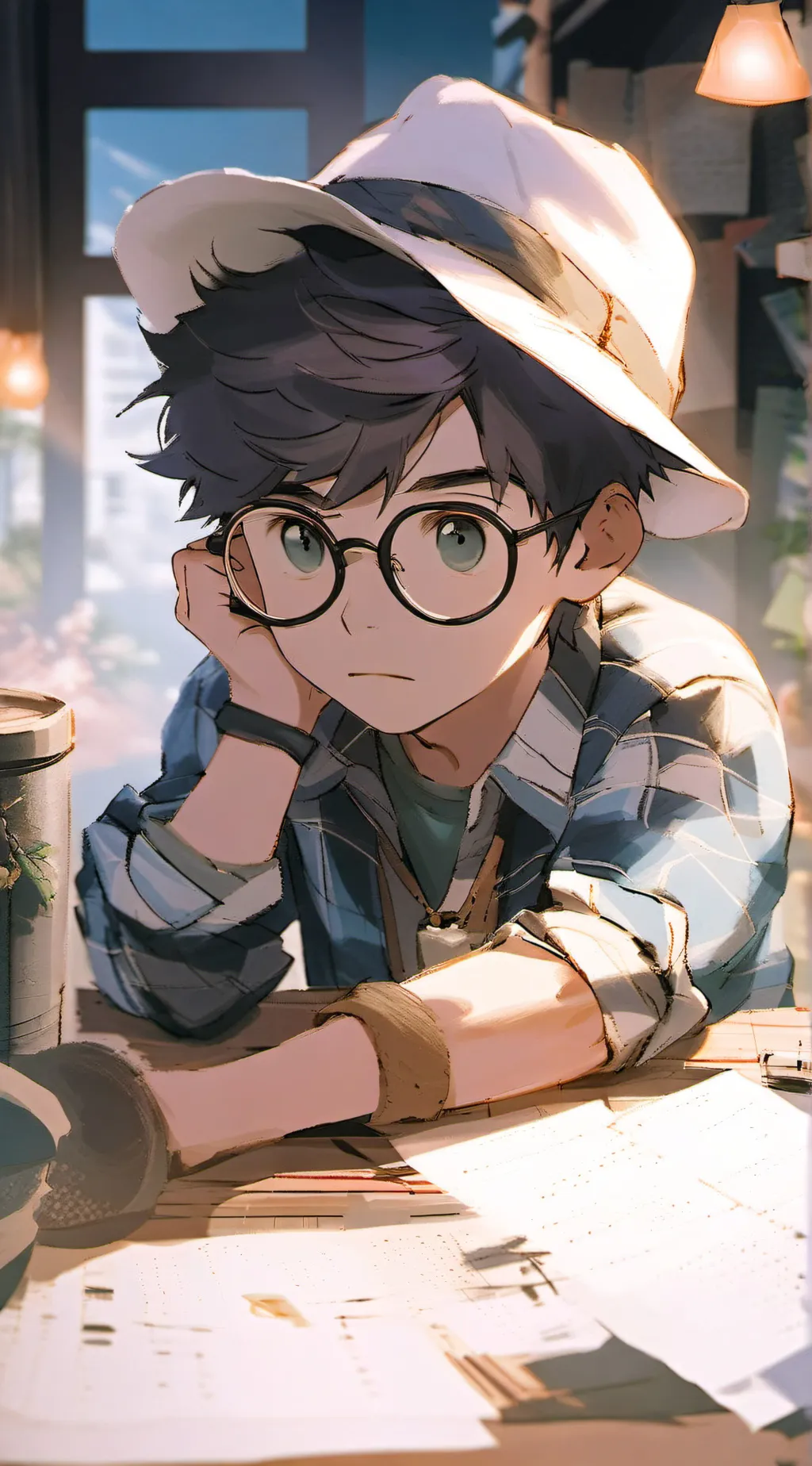 ai character: Ben background