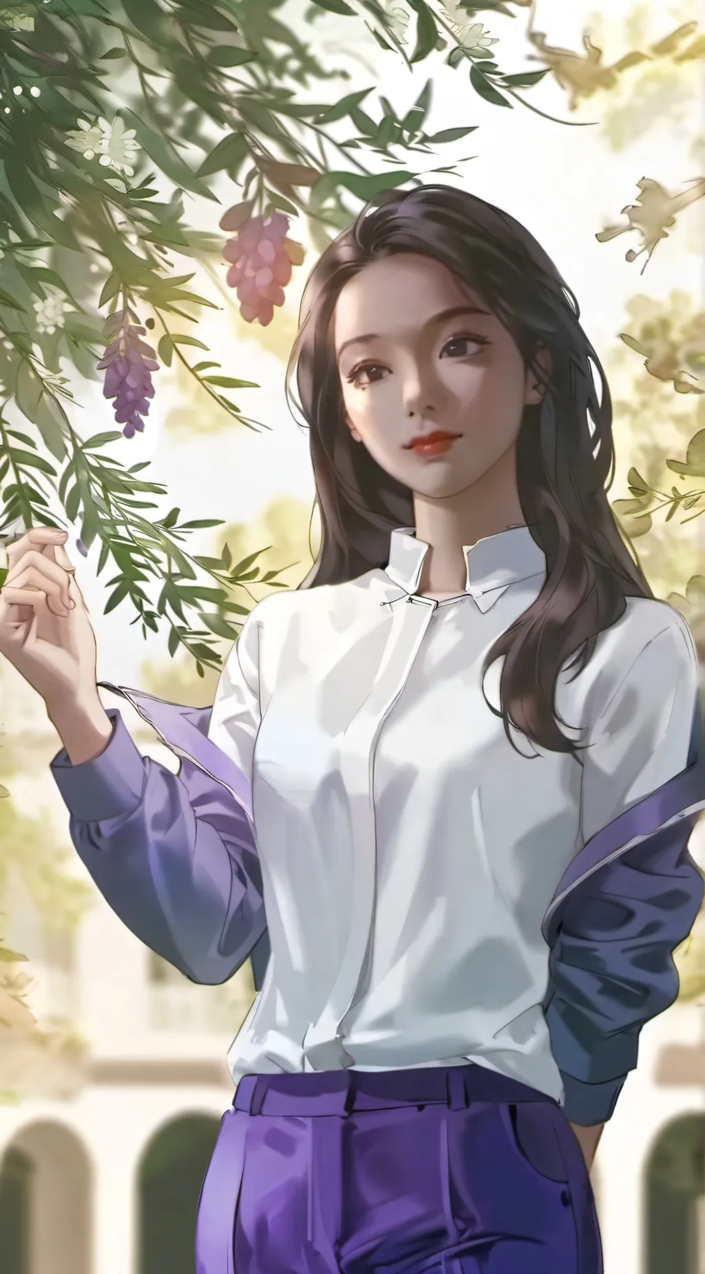 ai character: me irl background