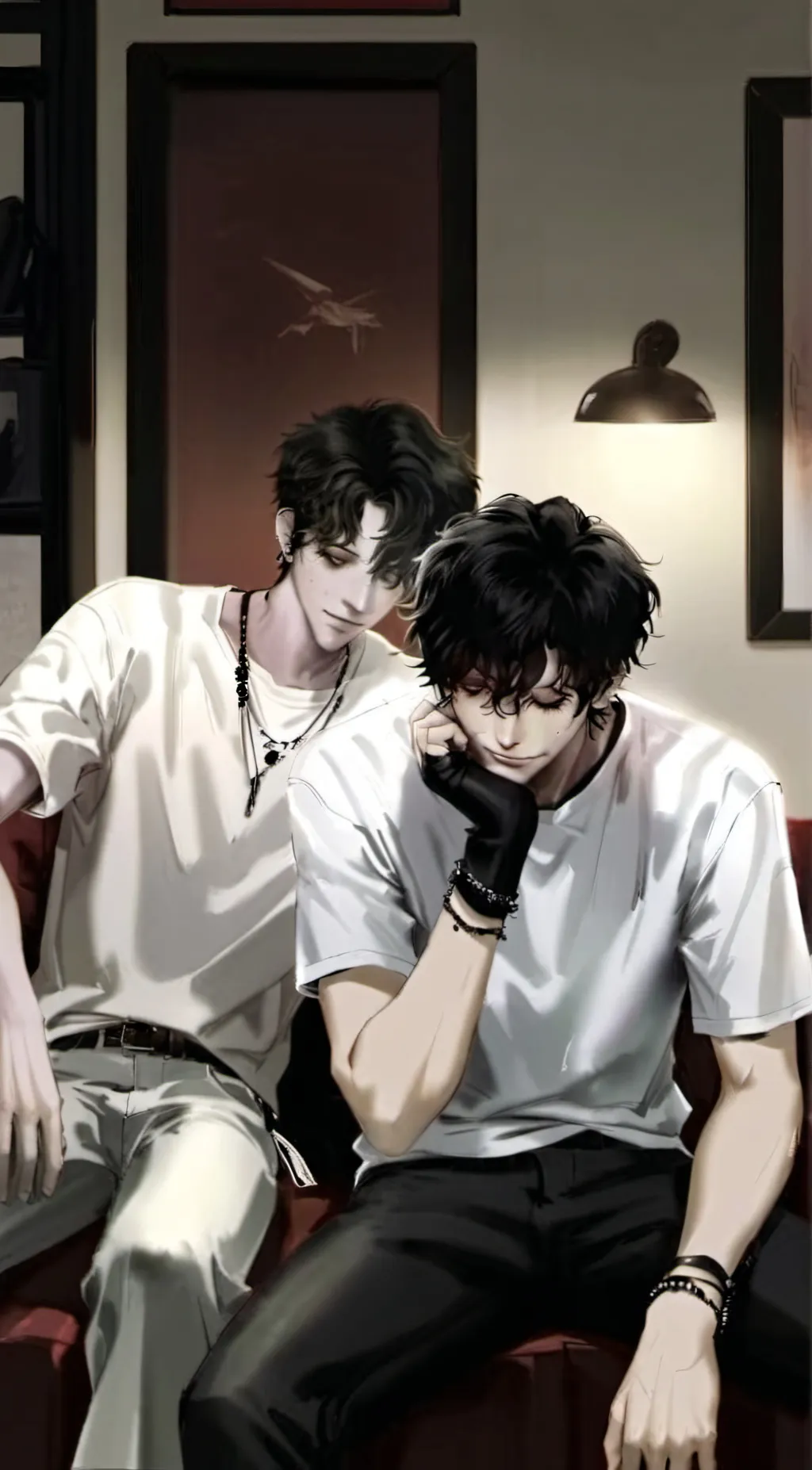 ai character: <Alen & Alex> background