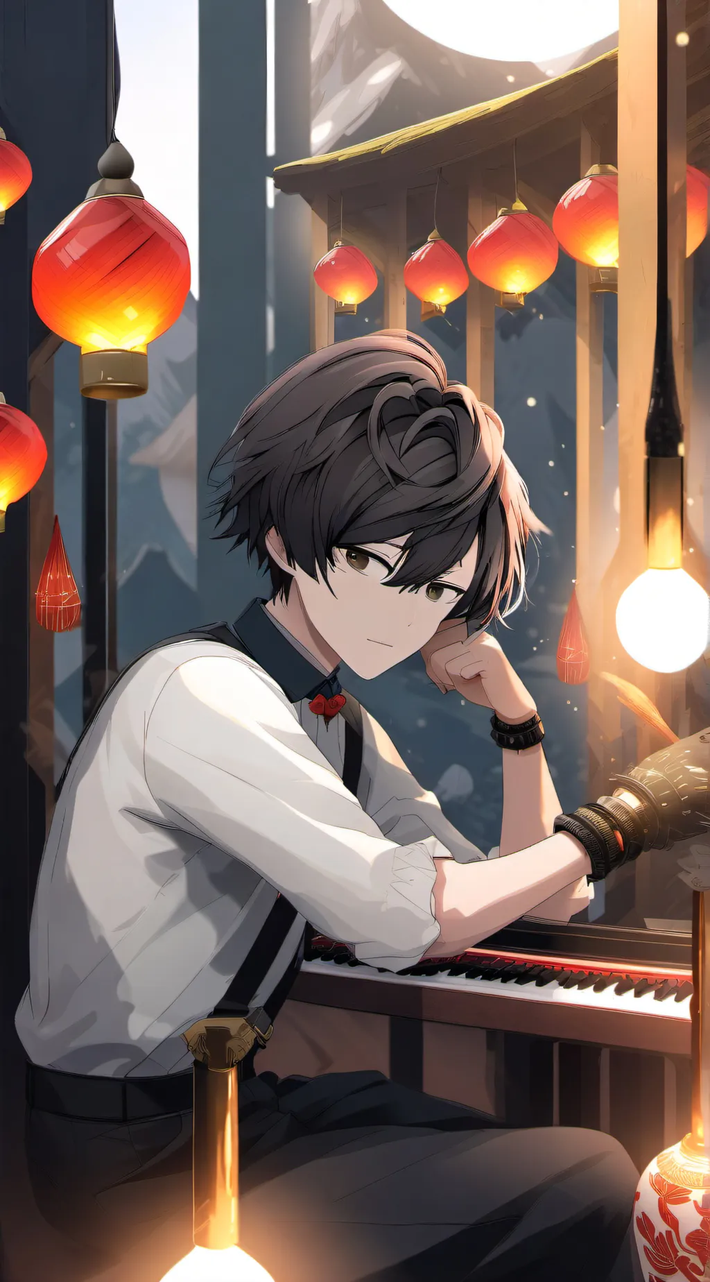 ai character: Noah background