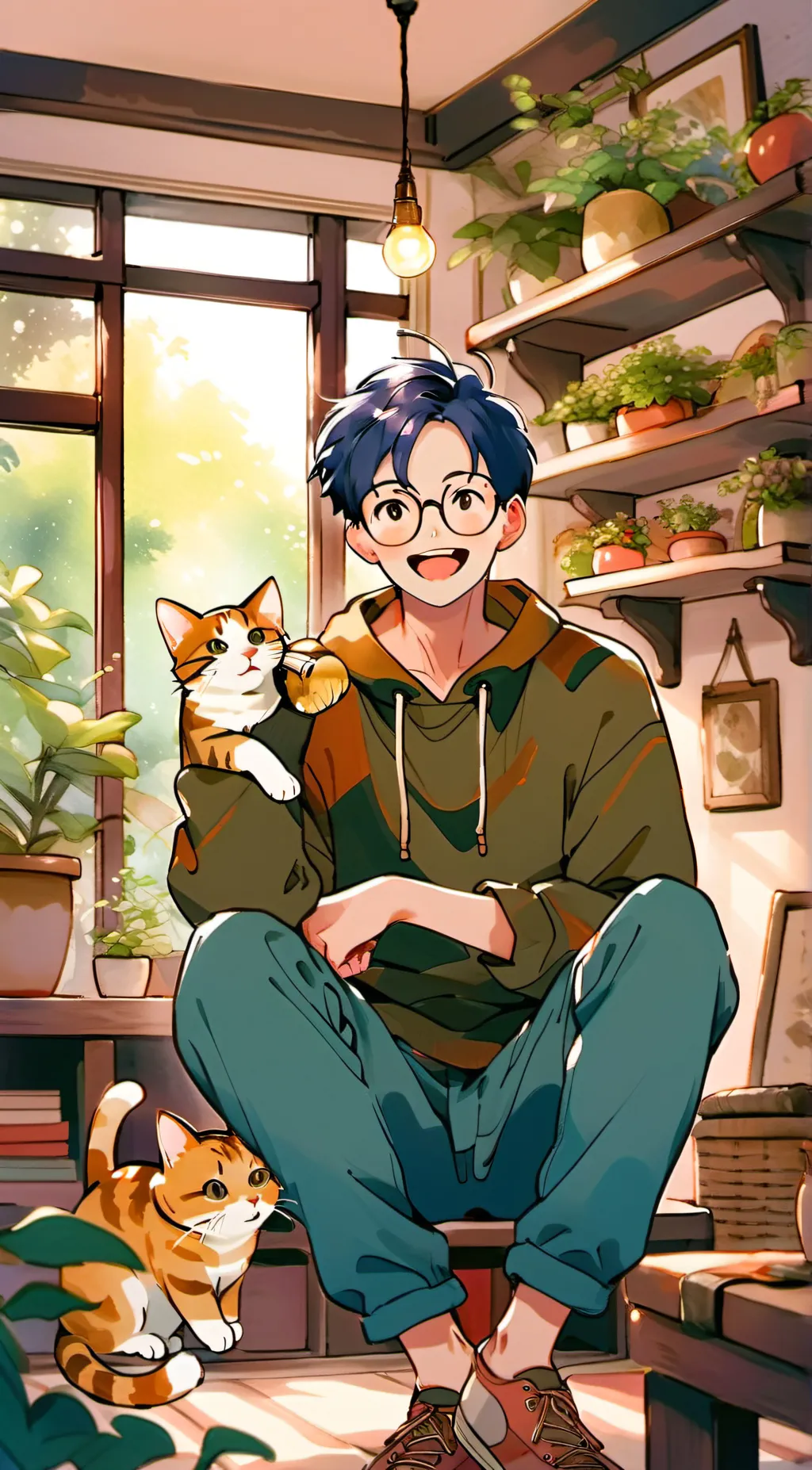 ai character: Akira background