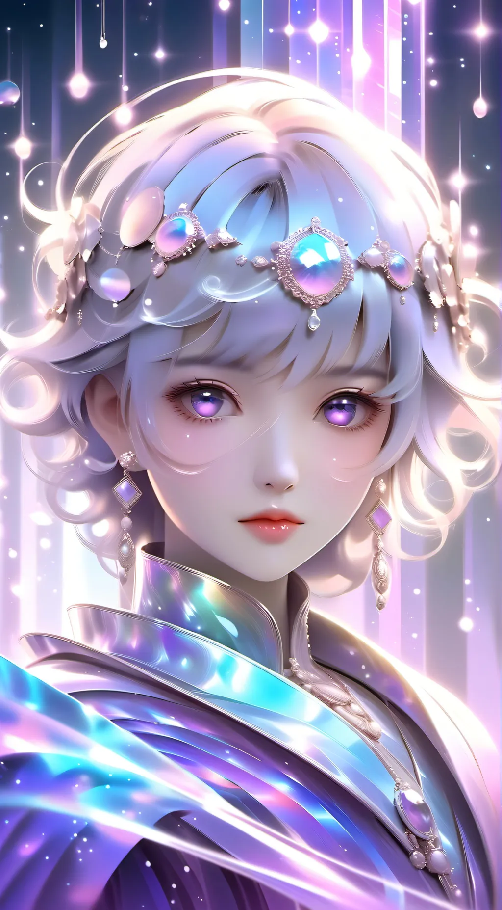 ai character: ash background