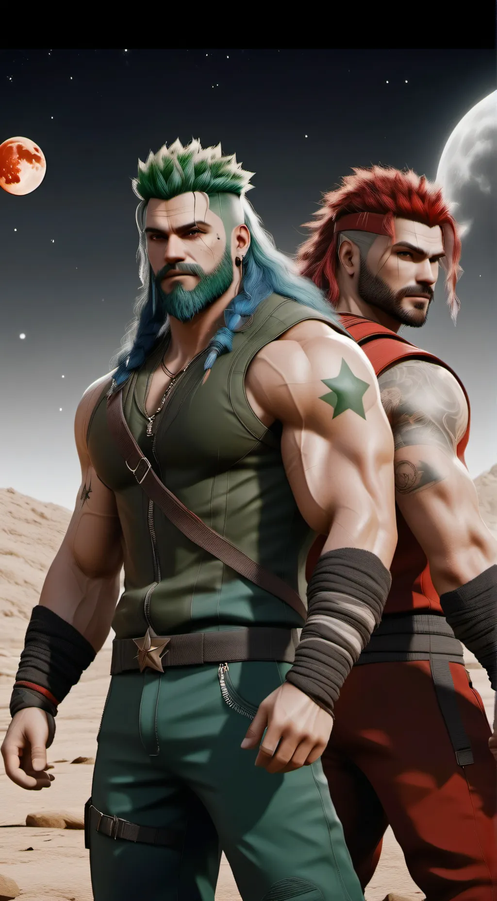 ai character: Kray and Ferk background