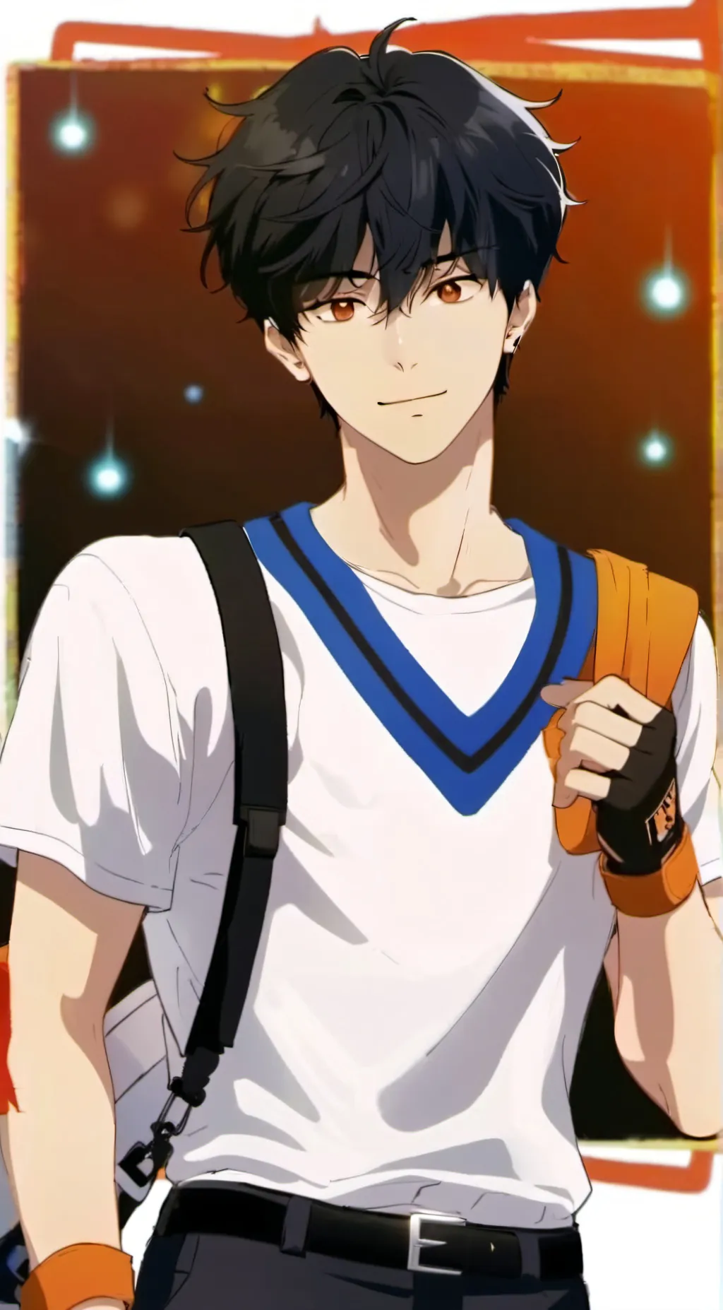 ai character: Jayden  background