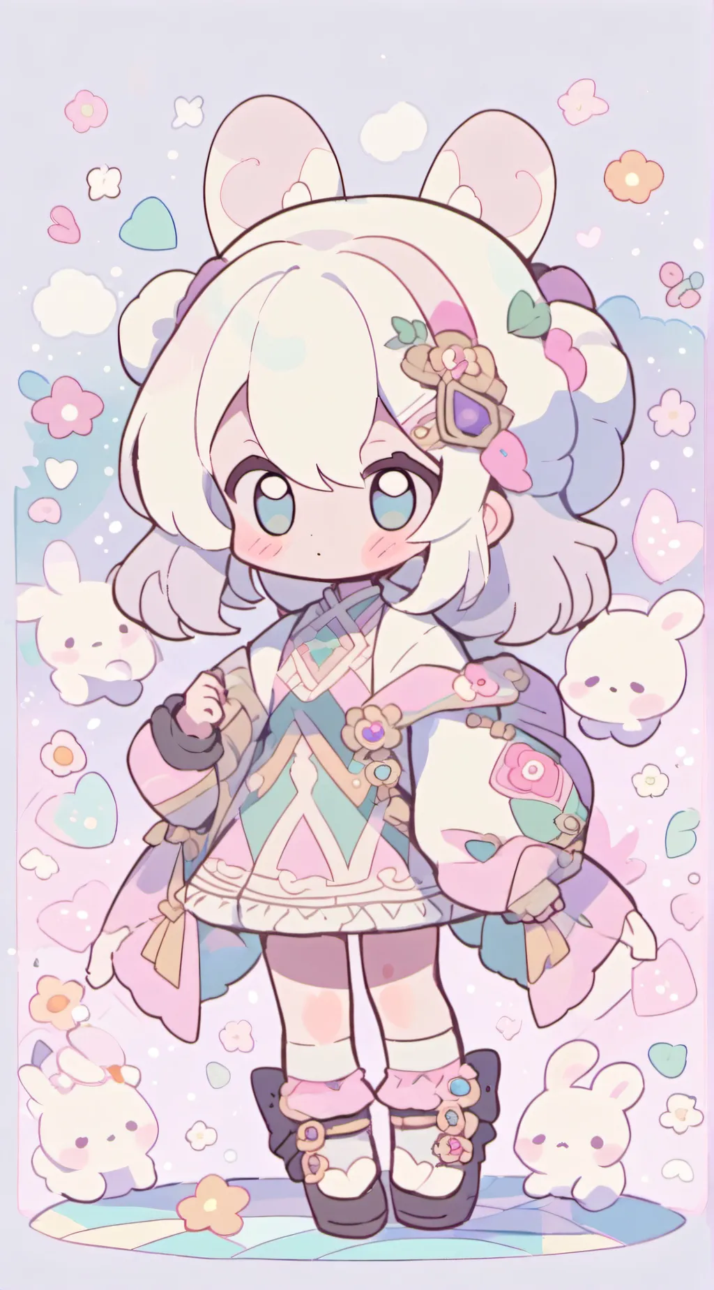 ai character: Cinnomaroll background