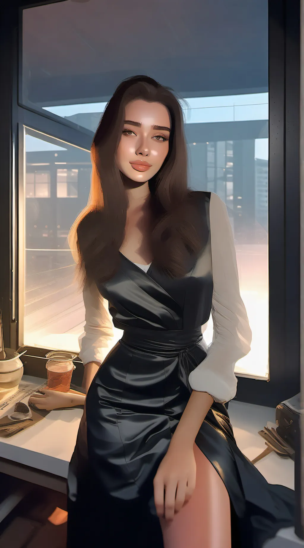 ai character: Brooklyn background