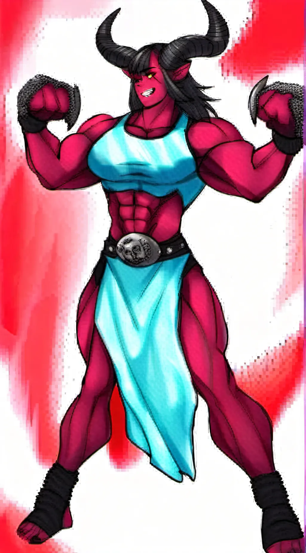 ai character: velvnea  background