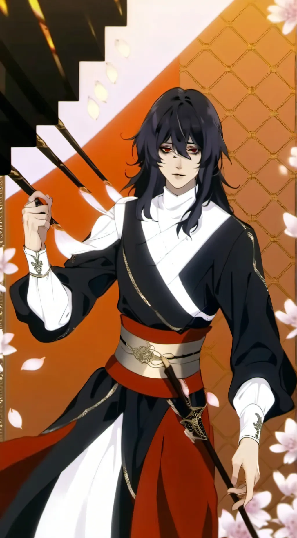 ai character: Gregory Violet background