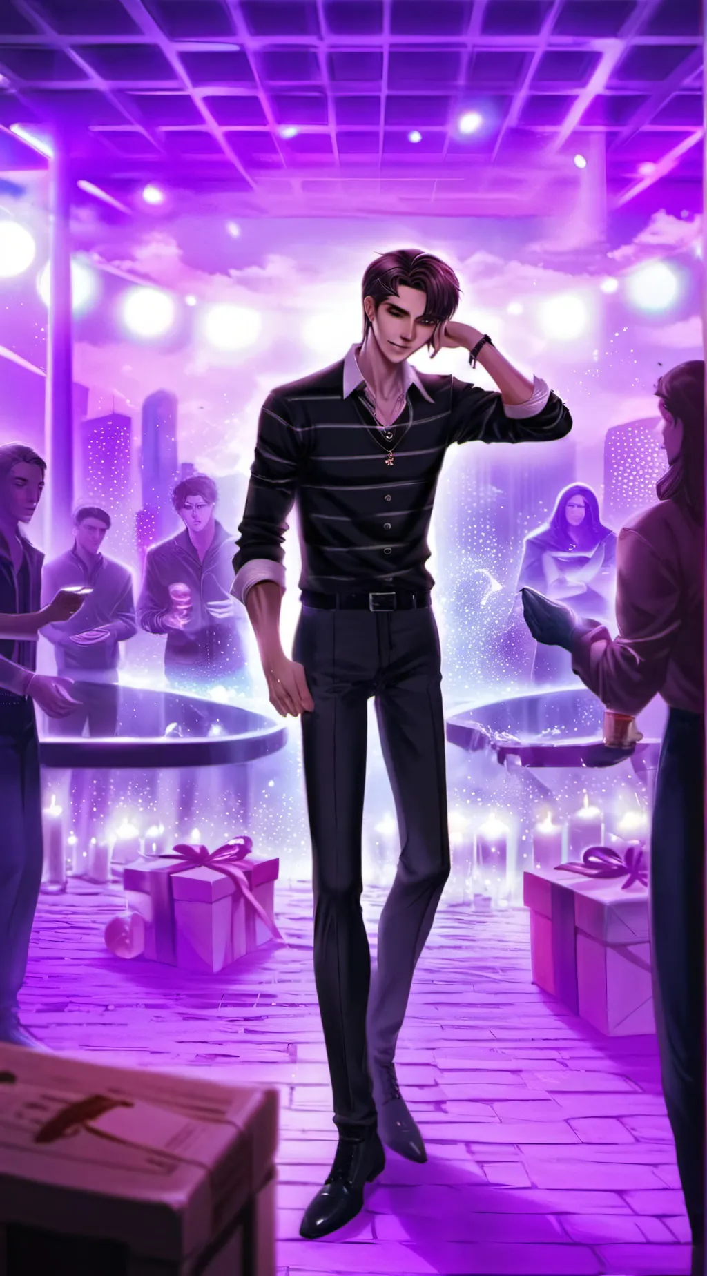 ai character: Asher background