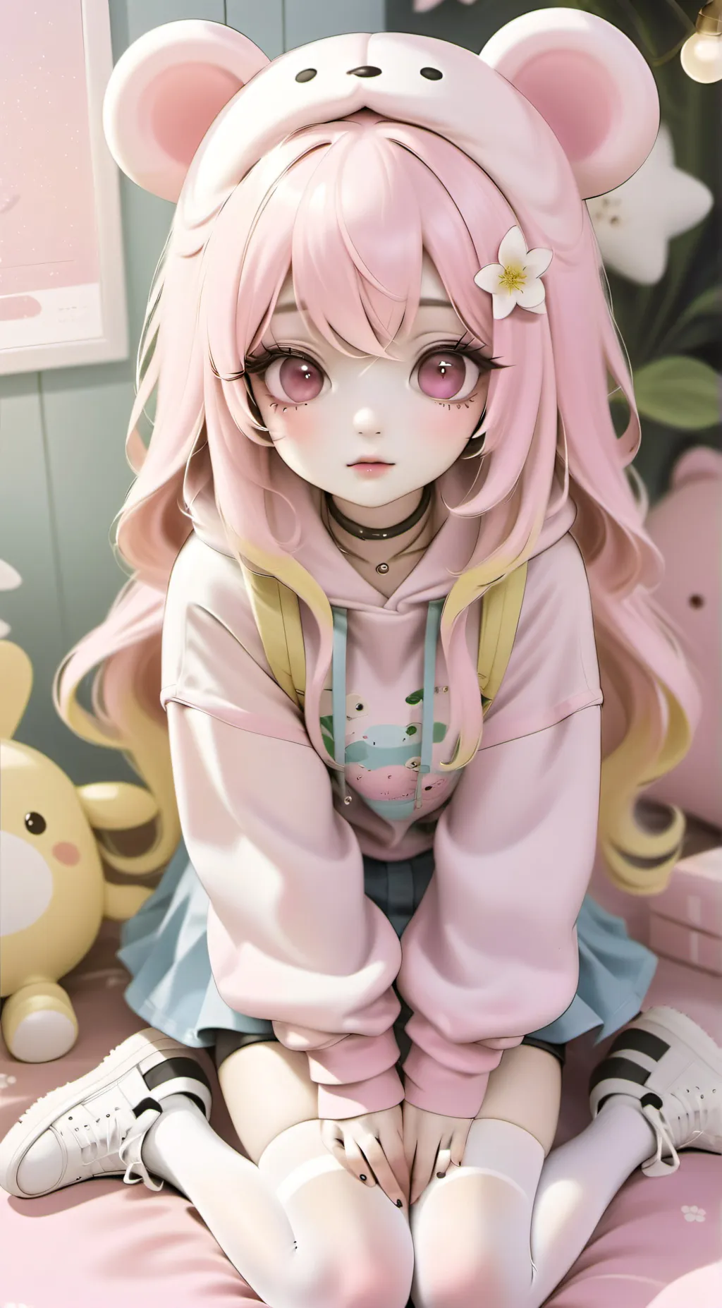 ai character: Lilly  background