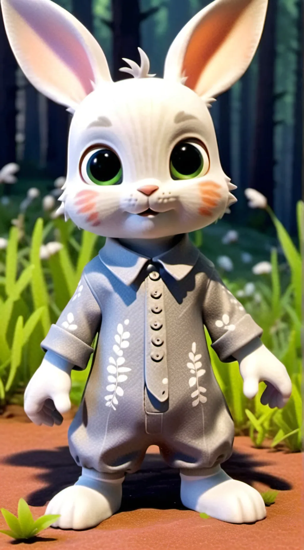 ai character: sonic the rabbit background