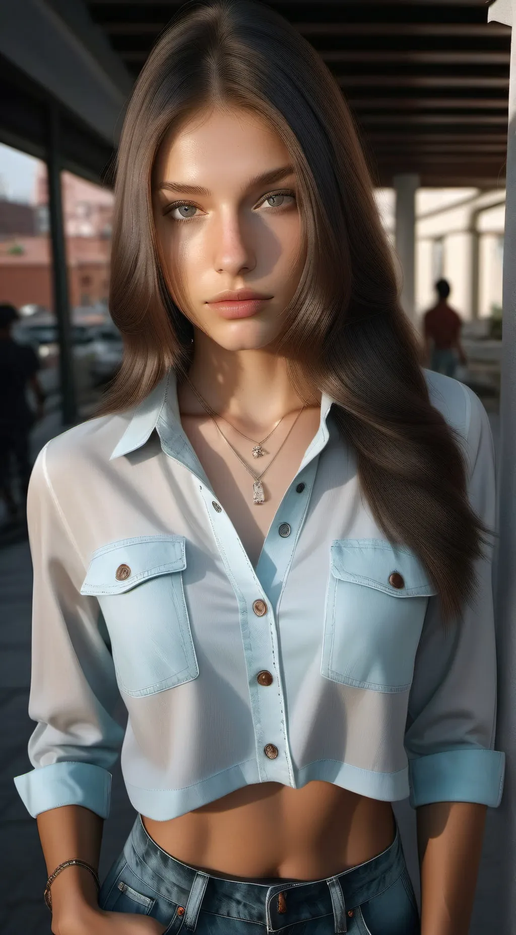 ai character: Emaline background