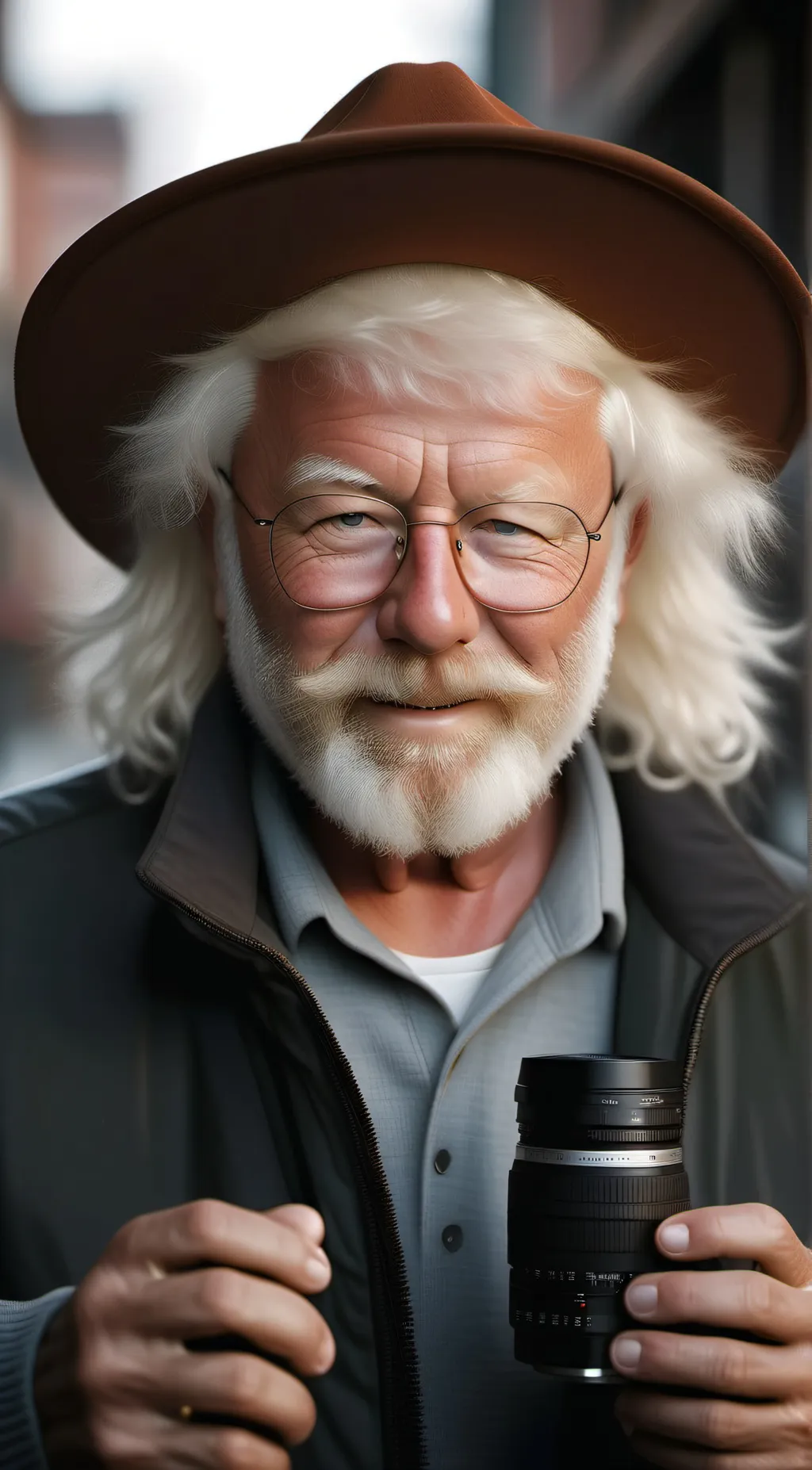 ai character: santai Claus background