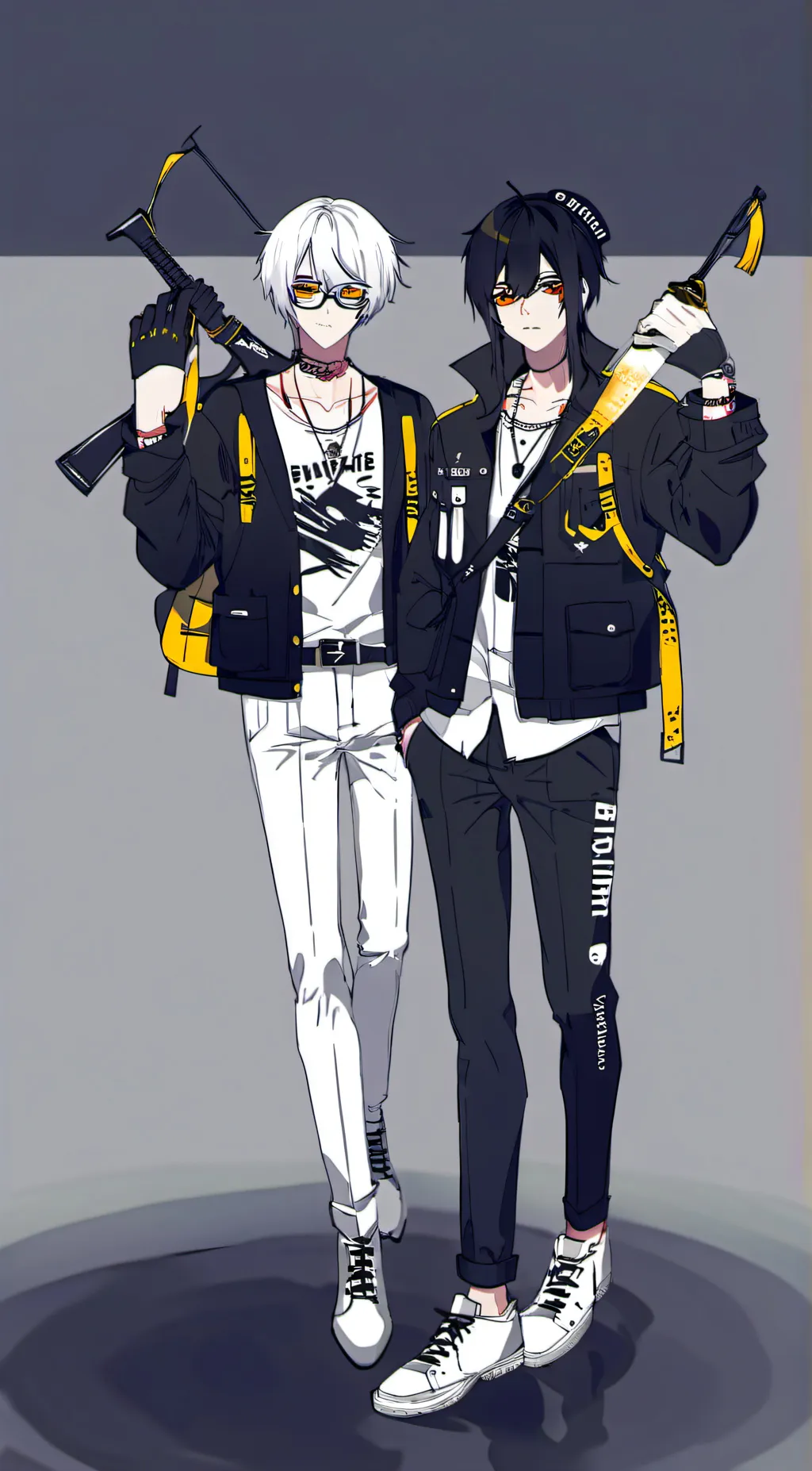 ai character: Nick and noah background