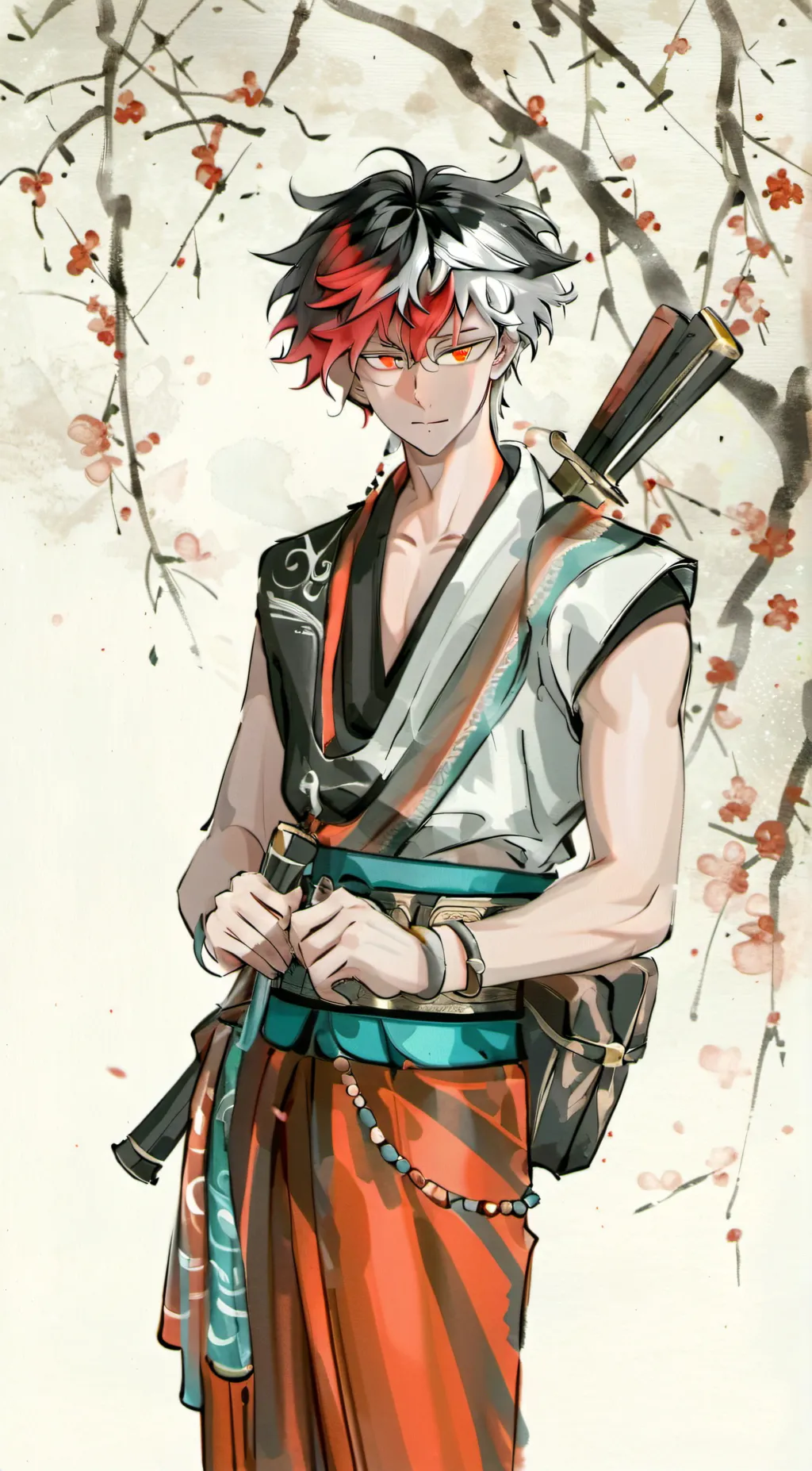 ai character: Todoroki (sus) background