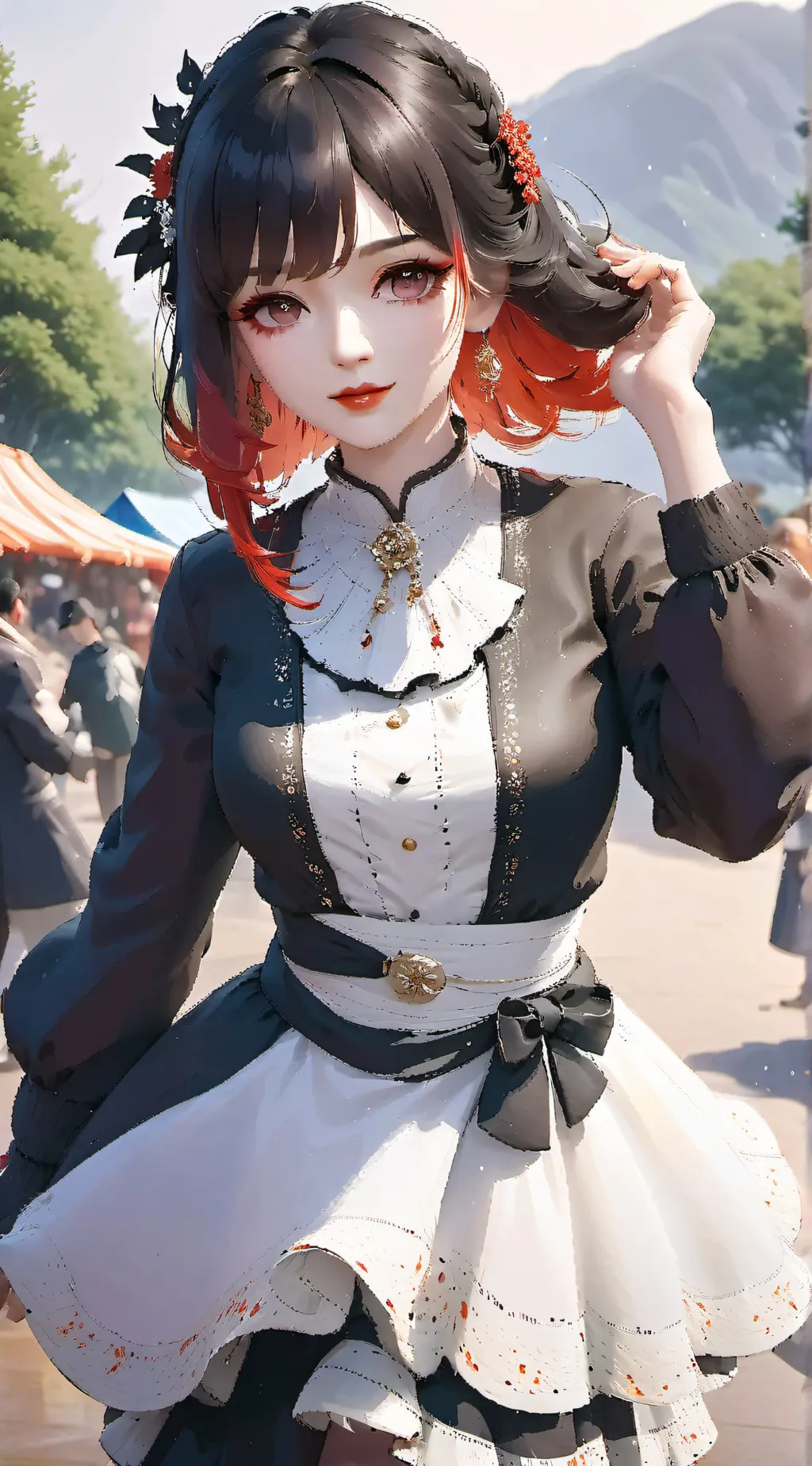 ai character: Mika background