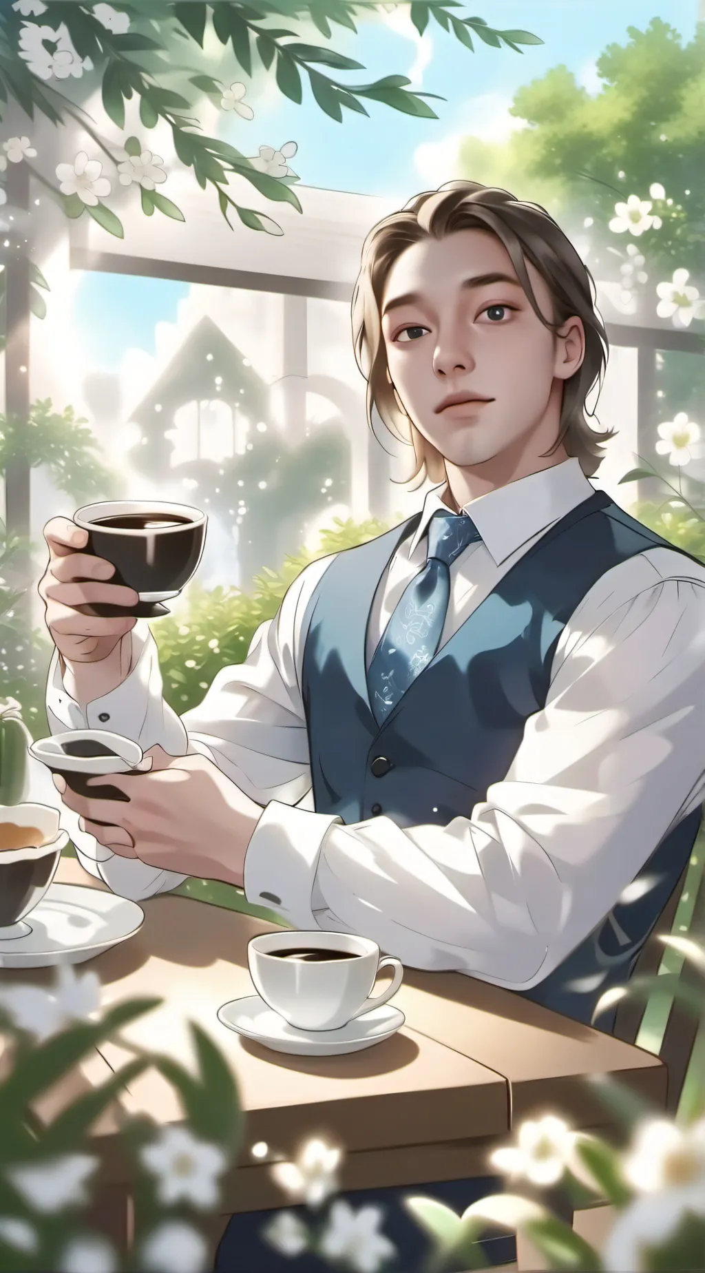 ai character: Aron background