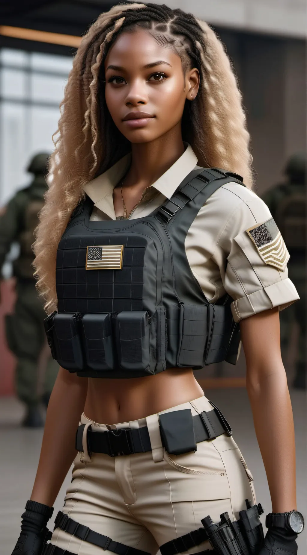 ai character: aria background