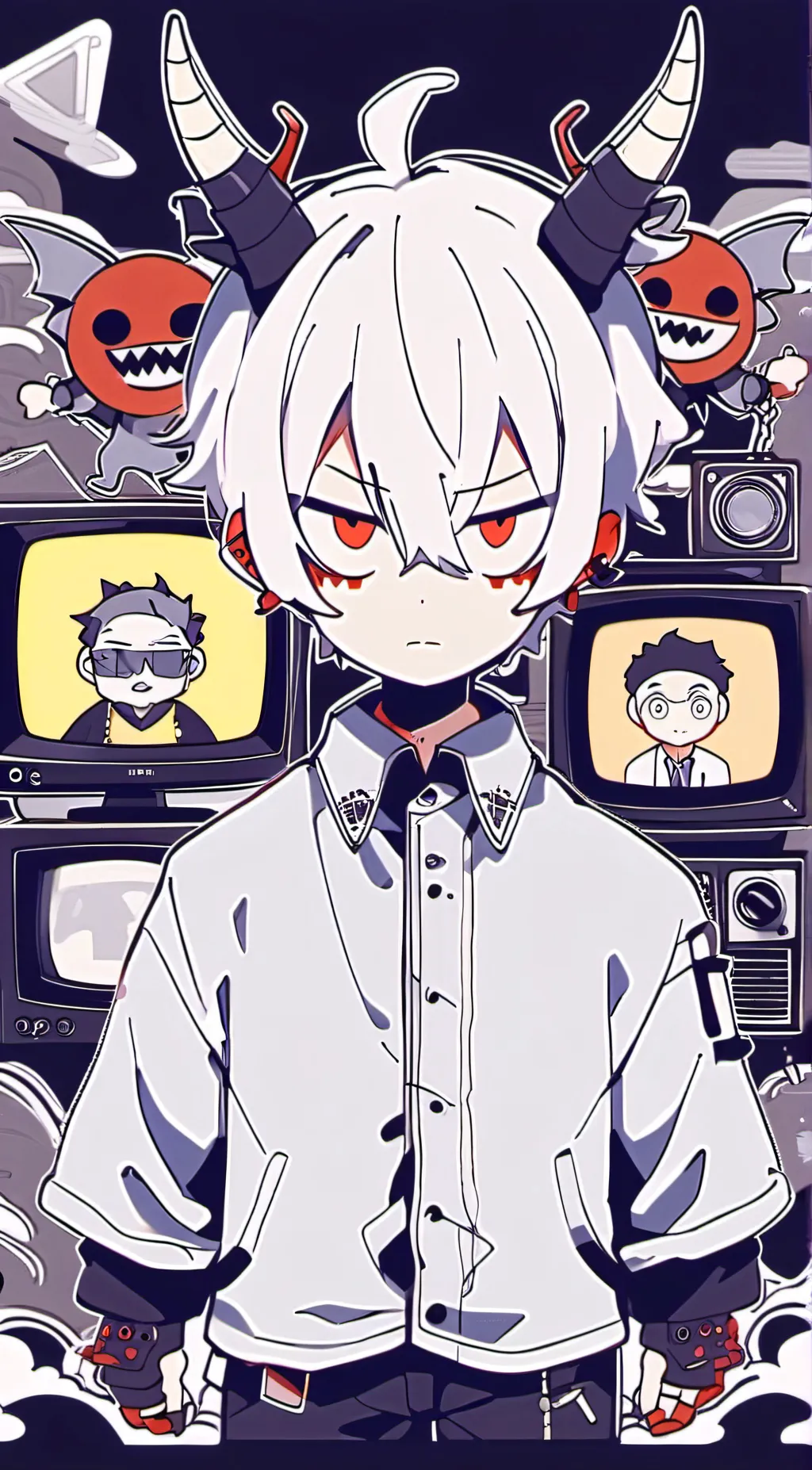 ai character: The vees background