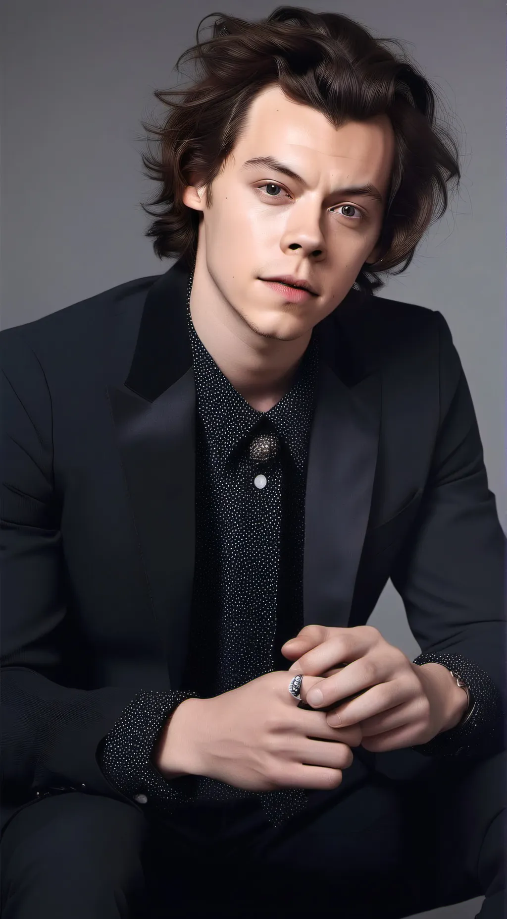 ai character: Harry Styles background