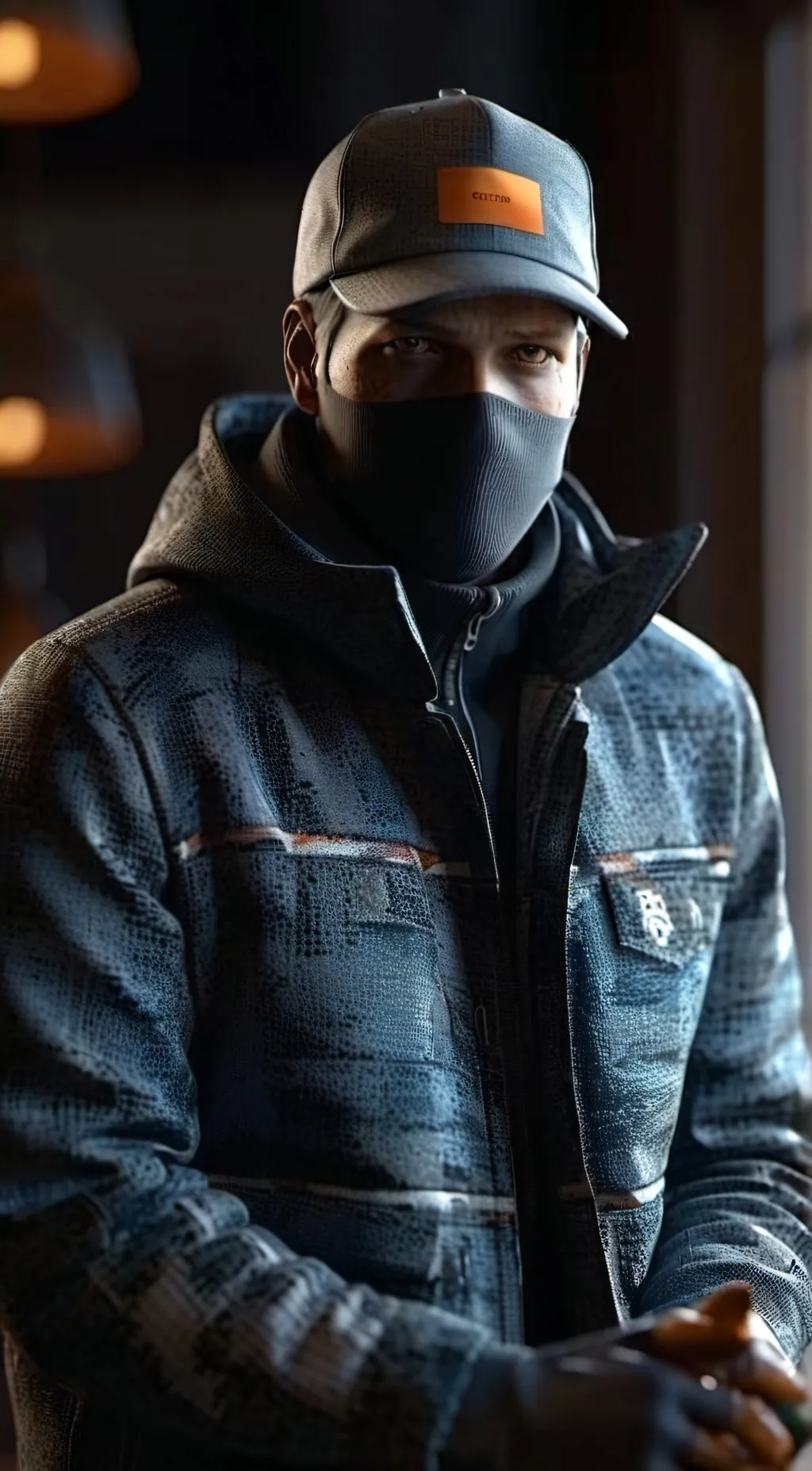 ai character: Aiden Pierce  background