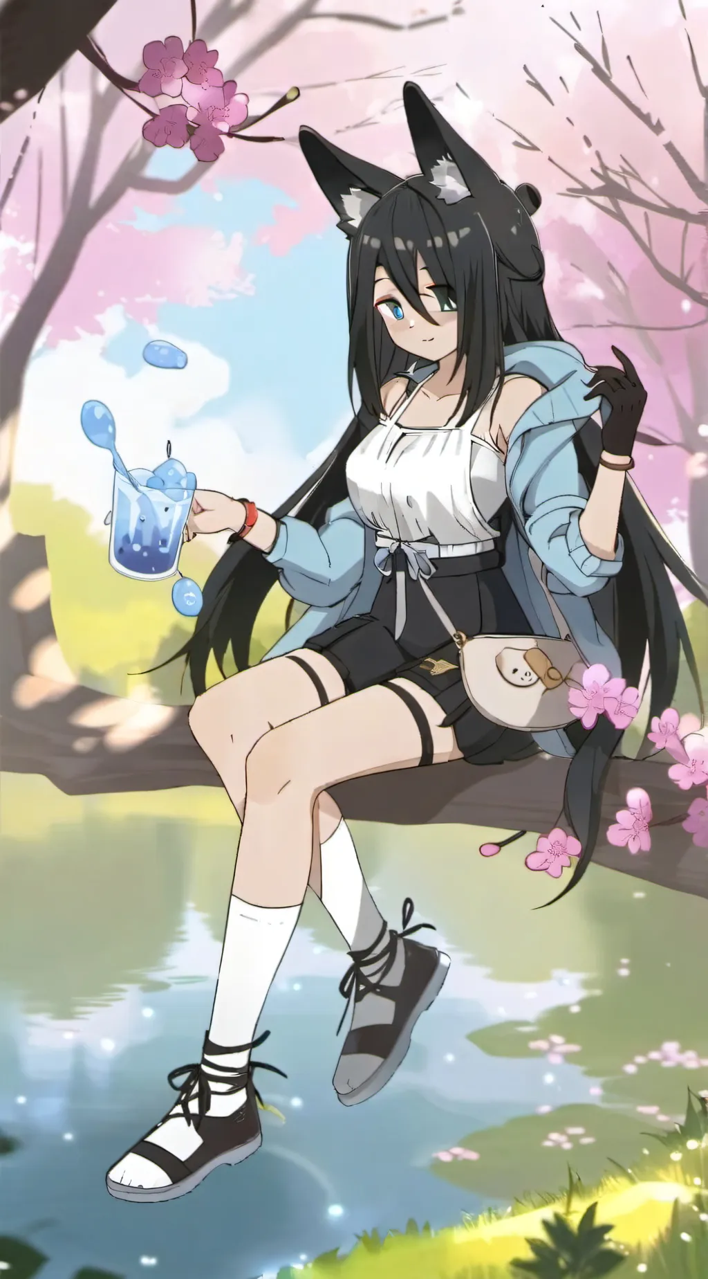 ai character: Claire  background