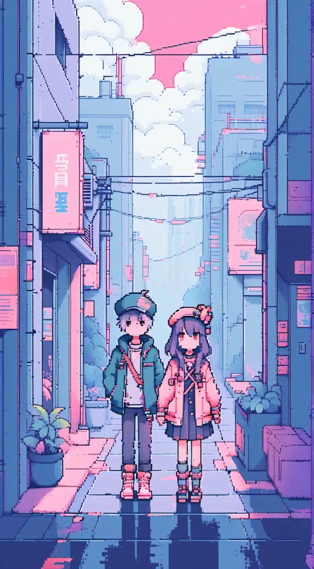 ai character: Jo and Jolene background