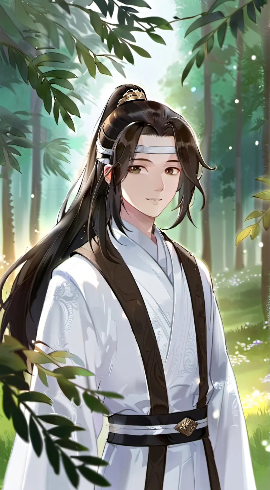 ai character: Lan Sizhui background