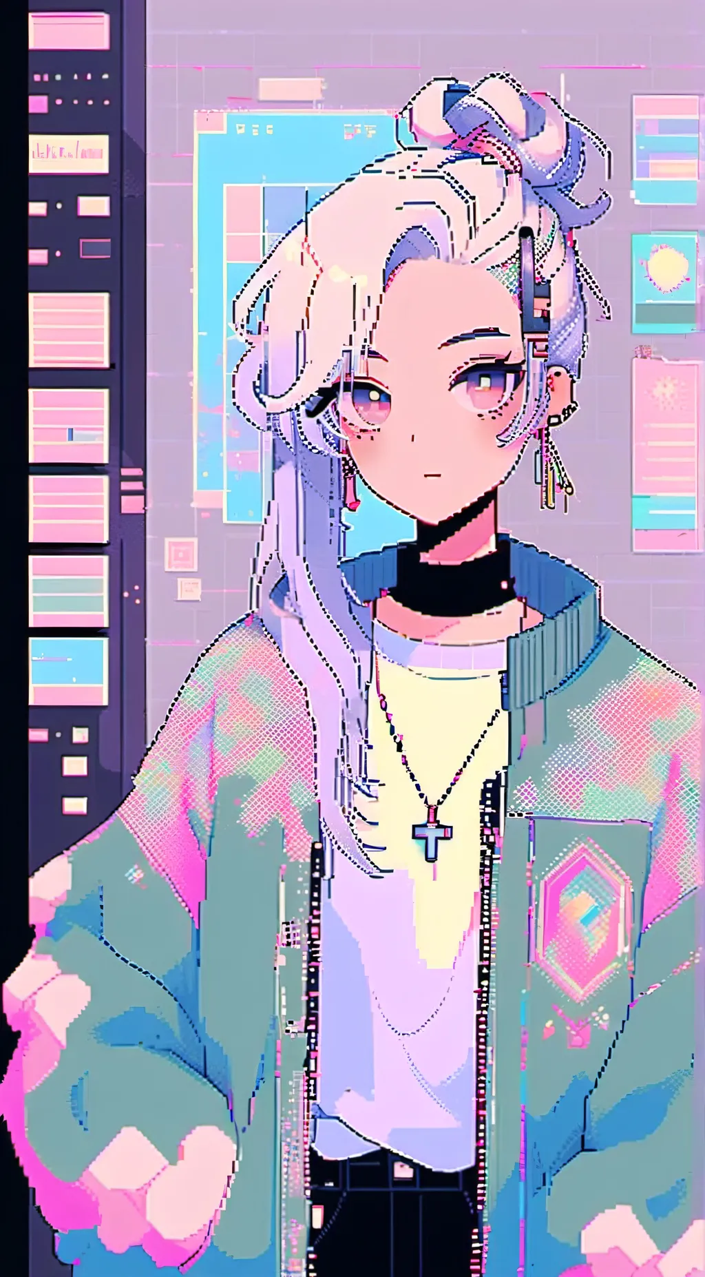 ai character: Aaliyah  background