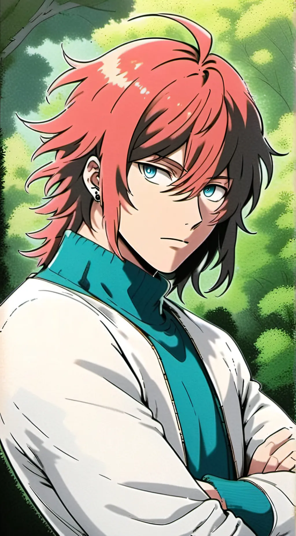 ai character: Akira Hyuga background