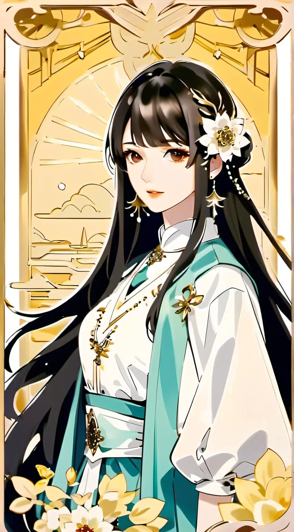 ai character: MHA valentine's da background