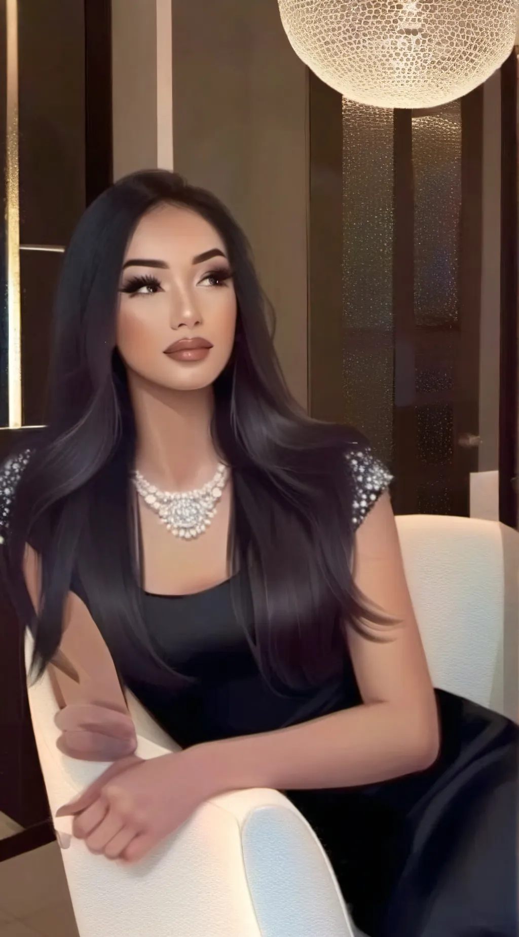 ai character: Jasmine background