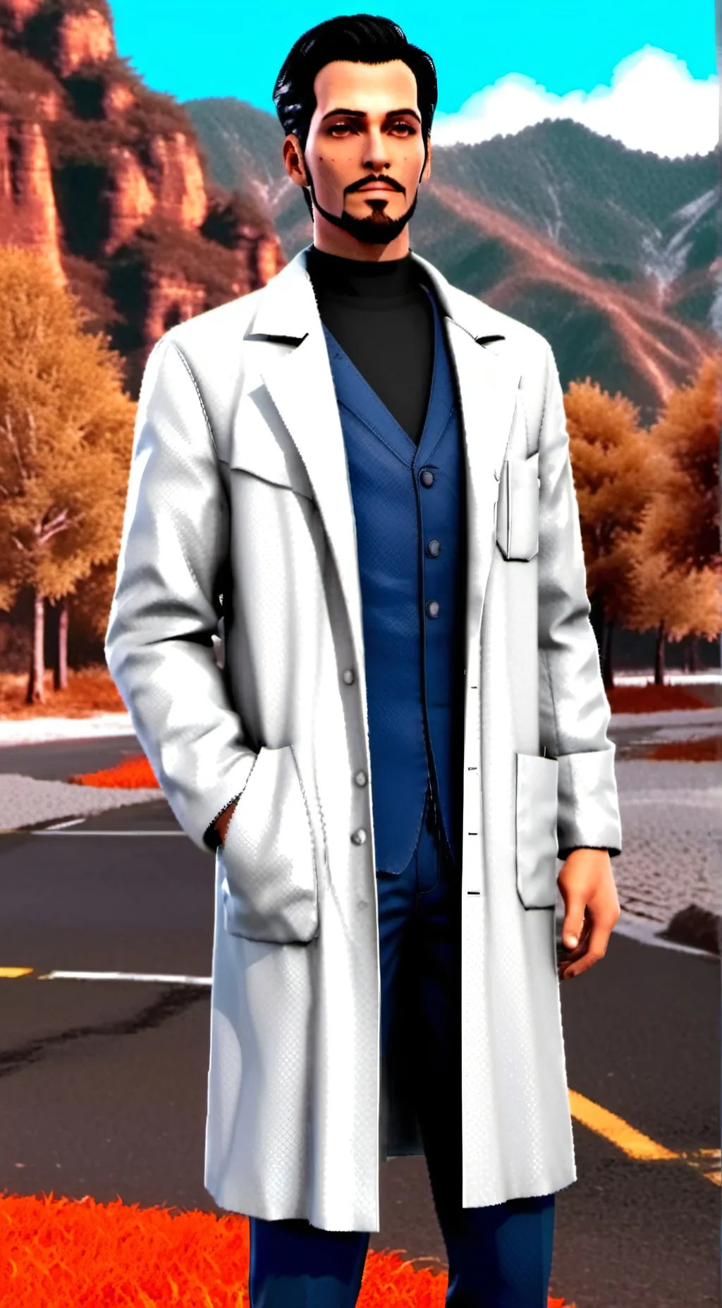 ai character: Researcher background