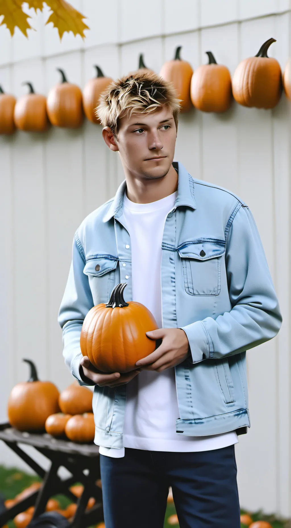 ai character: Brodie grey  background