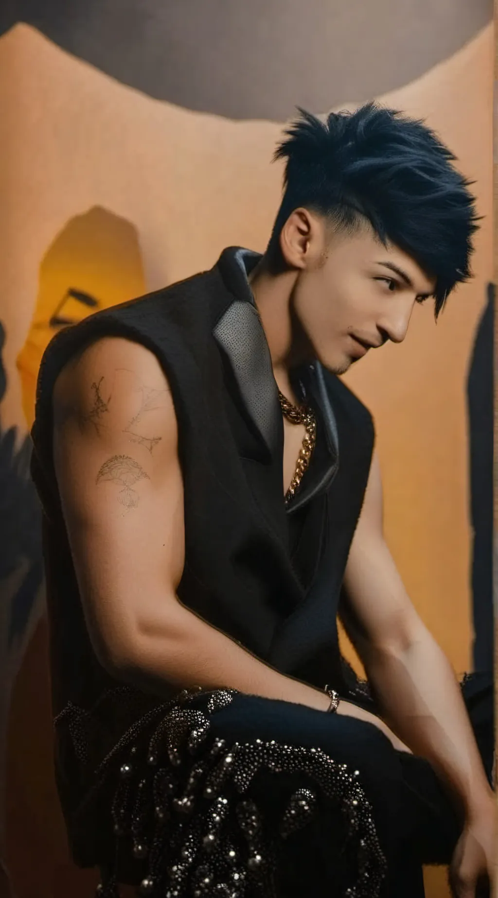 ai character: Max background