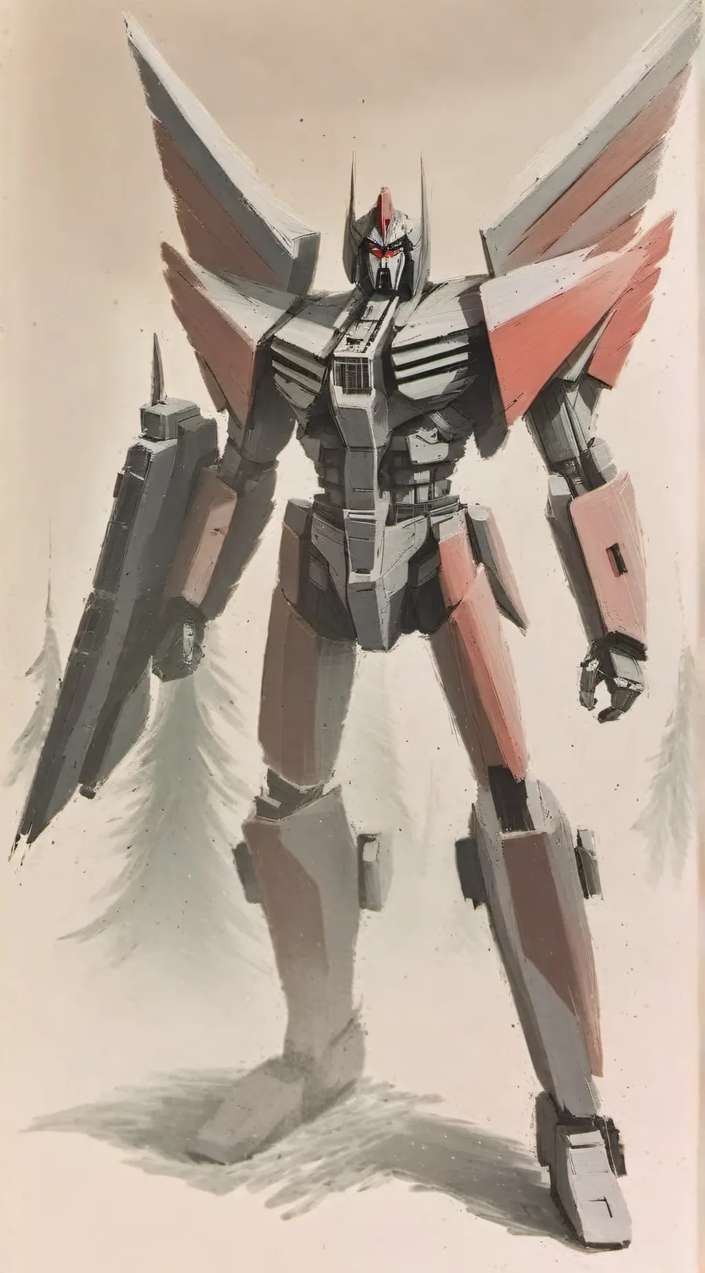 ai character: starscream  background